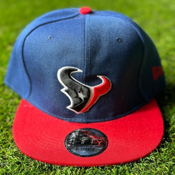New Era 9Fifty Houston Texans Premium NFL Adjustable Snapback Hat NWOT - Picture 1 of 8
